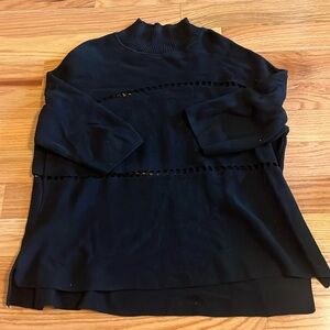 French Connection black turtleneck sweater